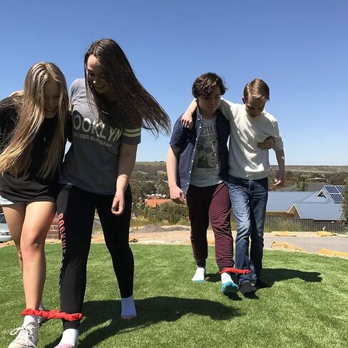 أكياس سباق أكياس البطاطس من Elite Sportz - 6 أكياس سباق عالية الجودة لألعاب حفلات أعياد ميلاد الأطفال، وتأتي مع حقيبة صغيرة لسهولة التخزين. ألعاب عائلية رائعة in Kuwait