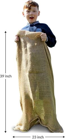 أكياس سباق أكياس البطاطس من Elite Sportz - 6 أكياس سباق عالية الجودة لألعاب حفلات أعياد ميلاد الأطفال، وتأتي مع حقيبة صغيرة لسهولة التخزين. ألعاب عائلية رائعة in Kuwait