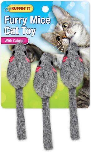 Westminster Pet Fur Mice 3/Pkg- in Kuwait