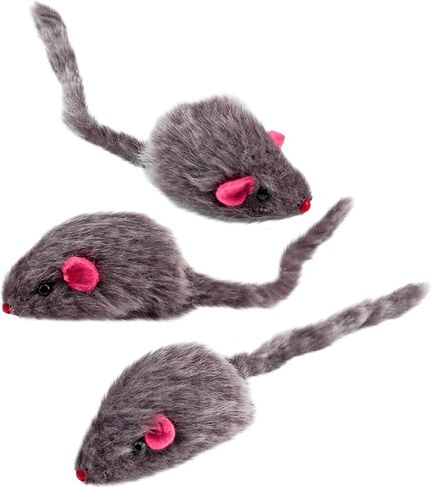 Westminster Pet Fur Mice 3/Pkg- in Kuwait