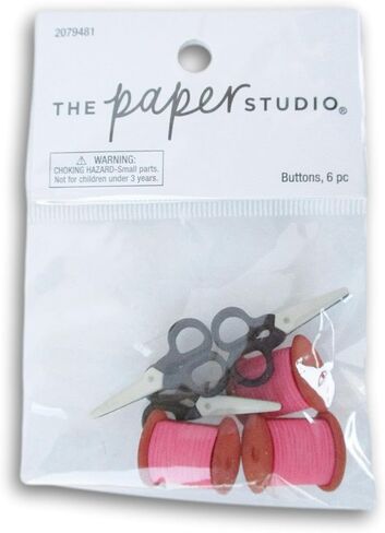 Craft Supply Shank Buttons for Sewing Craft Projects (Baseball - 8 Pc) (242149) in Kuwait