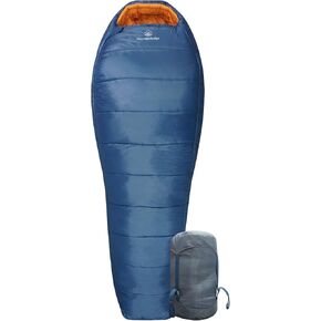 Mountainlodge 3-4 Seasons Shingle Sleeping Bag 0 Degree F with Inner Pocket for Adult,Perfect for Backpacking,Traveling and Hiking,Including Free Stuff Sack