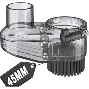 CNC ABS Dust Shoe for CNC Machines, 52mm Diameter Motor, fits Most 300W-500W Spindle Motors, Engraving Machine Accessories for CNC Engraver Milling Mahcine
