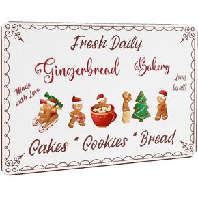 North Pole Reindeer Sleigh Rides Metal Tin Sign Vintage Christmas Sleigh Rides Sign Farmhouse Reindeer Christmas Wall Decor Sign 8x12 inch