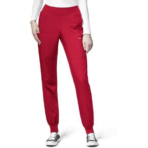WonderWink W123 Women’s Comfort Waist Cargo Jogger Pant — Galaxy Blue, S Petite