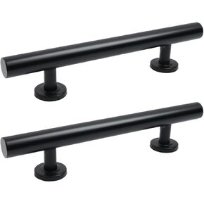 T Tulead White Sliding Door Pull Handles Stainless Steel Barn Door Pulls Glass Door Handle Pulls 2PCS for Barn Door Shed Door Wooden Door, with Screws