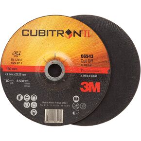 3M Cut-Off Wheel - Type 27 Premium Metal Cutting Wheel - For Angle Grinder or Cut-Off Tool - 4.5" x .125" x 7/8" Arbor Hole - 66535