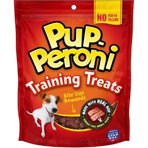 مكافآت تدريب Pup-Peroni المصنوعة من لحم البقر الحقيقي، 5.6 أونصة (عبوة من 8 قطع)