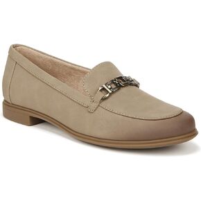 SOUL Naturalizer Womens Lydia Chain-Link Ornament Loafer Black 9 M