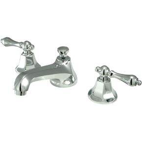 Kingston Brass KS4467AL 8 in. Widespread Bathroom Faucet, Brushed Brass