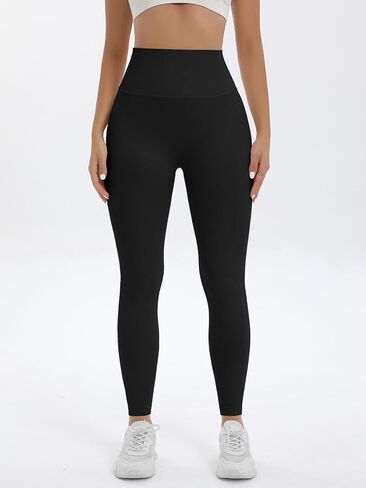 OUDOTA Workout Leggings for Women Tummy Control Seamless Scrunch Leggings High Waist Butt Lifting Gym Fitness Active Pants in Saudi Arabia