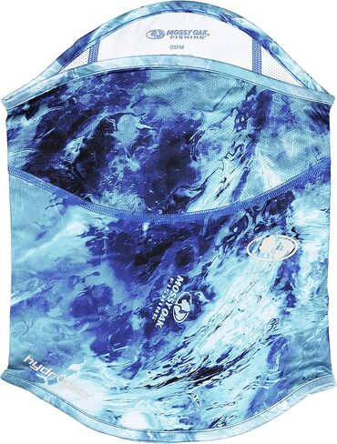 Mossy Oak unisex-adult Fishing Neck Gaiter, Cooling Fishing Mask With Breathable Mesh & Upf ProtectionNeck Gaiter in Saudi Arabia
