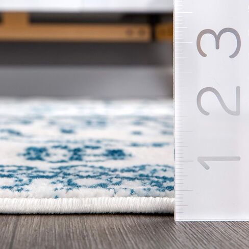 nuLOOM Transitional Moroccan Frances Area Rug, 5' x 8', Grey in Saudi Arabia