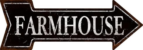 Mukuko Outhouse Arrow Tin Metal Sign مضحك مطعم حانة أو بار جدار ديكور 6 "× 18" in Kuwait