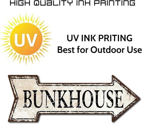 Mukuko Outhouse Arrow Tin Metal Sign مضحك مطعم حانة أو بار جدار ديكور 6 "× 18" in Kuwait