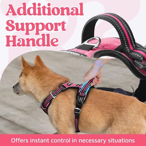 rabbitgoo Dog Harness for Large, No Pull 3 Buckles Easy On & Off in Kuwait