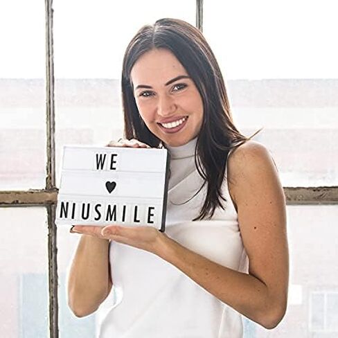 Niusmile Teeth Whitening Toothpaste | Activated Charcoal & Coconut Oil | SLS & Fluoride Free | Peppermint Taste in Saudi Arabia