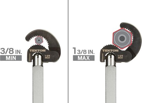 TEKTON 10 to 17 Inch Telescoping Basin Wrench (7/8 - 2-1/2 in.) | WRN92004 in Saudi Arabia