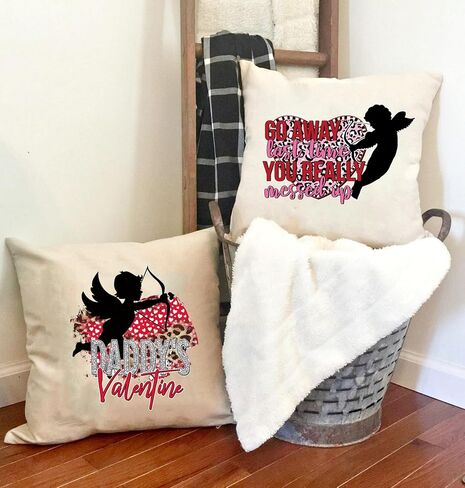 Valentine's Day Iron on Patches for Clothing, 6 Sheets Heat Transfer Decals Valentine's Day Iron on Transfers Stickers Love Hearts Iron on Appliques for Pillow Covers T-Shirt Jackets Hoodies DIY Decor in Kuwait