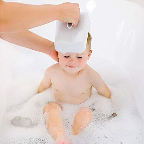 سجادة حمام أوبي ستينغراي للطفل، غير قابلة للانزلاق، أكواب شفط قوية، أساسيات وقت حوض استحمام الطفل، رمادي in Kuwait