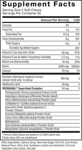 FORCE FACTOR Collagen Boosting Superfoods with Biotin, Hyaluronic Acid, Bamboo, and Hair, Skin, and Nails Vitamins, Nail Strengthener and Skin Supplement, 60 Vegetable Capsules in Saudi Arabia