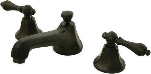 Kingston Brass KS4467AL 8 in. Widespread Bathroom Faucet, Brushed Brass in Saudi Arabia