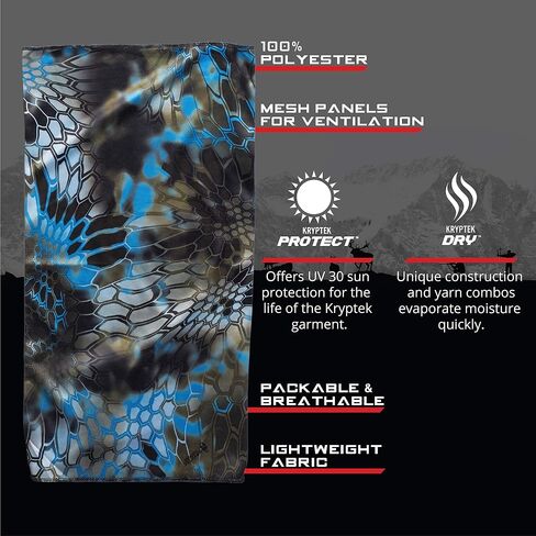 Kryptek Zephyr Neck and Face Gaiter in Kuwait