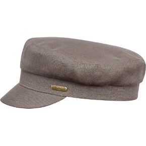 Sterkowski Fiddler Sailing Cap | Linen Breton Cap for Men and Women | Summer Breathable Sailor Cap
