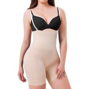 Nebility Tummy Control Shapewear Shorts Seamless Body Shaper Butt Lifting Panties High Waist Trainer Thigh Slimmer Underwear