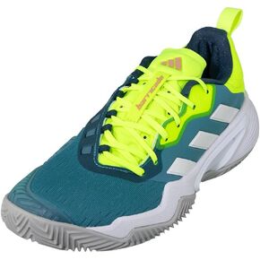 adidas Men's Barricade Clay Tennis Shoes Arctic Night and White