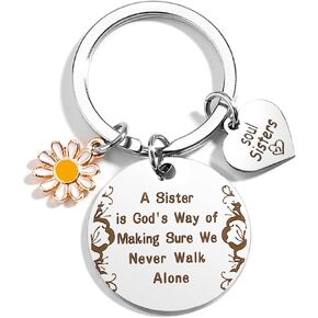 Easter Basket Stuffers Easter Gifts Sisters Gifts From Sister Keychain Sister Birthday Gifts For Sisters From Sisters Adult Sister Gift Best Sister Ever Gifts Sister Birthday Gift Funny Sister Gifts in Kuwait