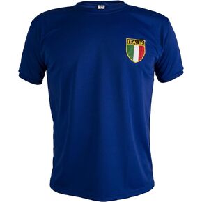 إيطاليا قميص ريترو كرة القدم كم قصير رجالي الأعلى in Kuwait