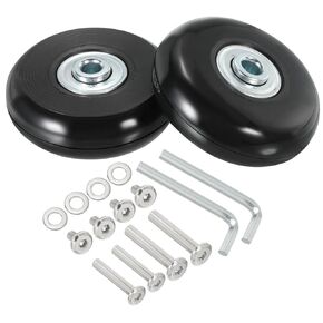 PATIKIL Replacement Luggage Suitcase Wheels Repair Kit, 40mmx18mm Wear-Resistant & Mute Swivel Caster Wheels
