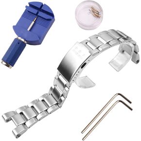 Suitable for g shock Stainless steel watch band Replacement for Casio GST-210 GST-W110 GST-W100 GST-S110 GST-S100 GST-B100 GST-S300 Watch Strap