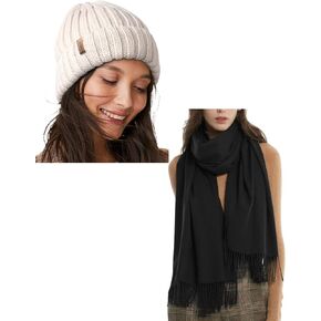 FURTALK Womens Winter Hats with Scarf