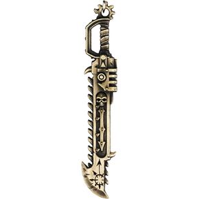 Warhammer 40000 Master Crafted & Chaos Spacemarine Chainsword 40K Keychain