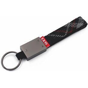 BJinegely Key Chains High Quantity Oxford Cloth Keychain Holder Titanium Scottish Metal Car Key Rings for Man and Women 1pcs