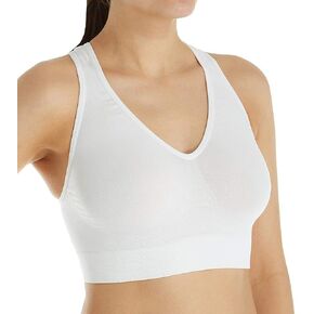 Hanes Women's Get Cozy Racerback Pullover ComfortFlex Fit Wirefree Bra MHG39F in Kuwait