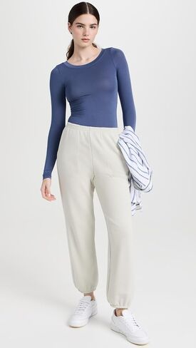Stripe & Stare Women's Long Sleeved Bodysuit in Saudi Arabia