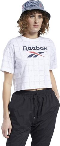 Reebok Women's Classics Graphic Crop Top in Saudi Arabia