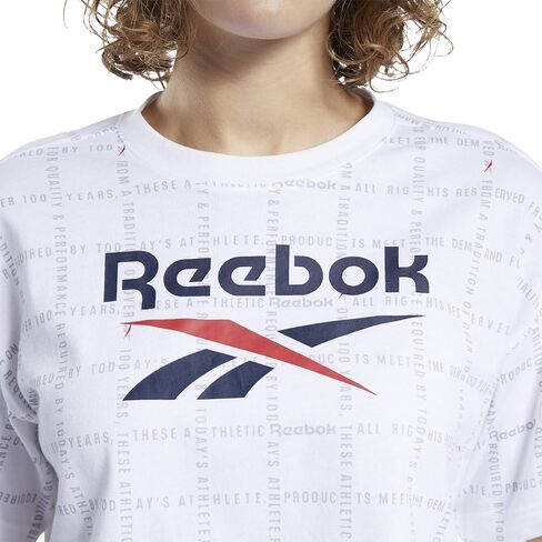 Reebok Women's Classics Graphic Crop Top in Saudi Arabia