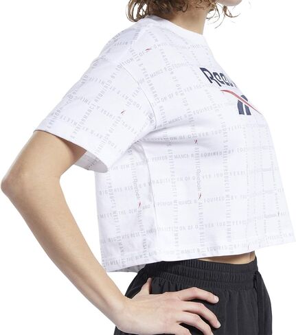 Reebok Women's Classics Graphic Crop Top in Saudi Arabia