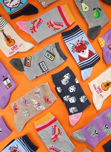 Hot Sox Women's Cute Animal Anklet Socks-Cool & Fun Pet Dog Cat Ear Penguin Gifts in Saudi Arabia