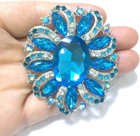 Ezing حجر الراين بروش ودبابيس النساء الرجال الأزياء والمجوهرات والاكسسوارات in Kuwait