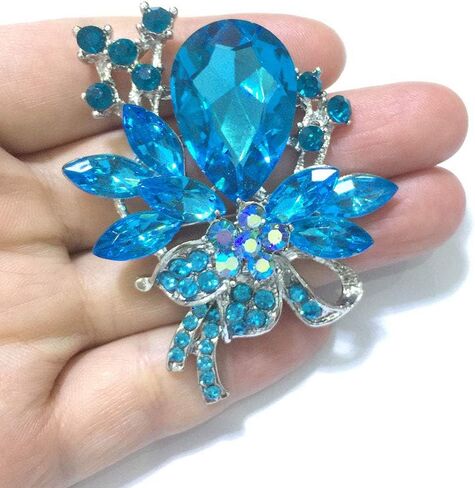 Ezing حجر الراين بروش ودبابيس النساء الرجال الأزياء والمجوهرات والاكسسوارات in Kuwait