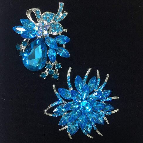 Ezing حجر الراين بروش ودبابيس النساء الرجال الأزياء والمجوهرات والاكسسوارات in Kuwait