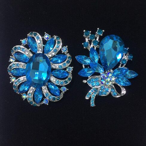 Ezing حجر الراين بروش ودبابيس النساء الرجال الأزياء والمجوهرات والاكسسوارات in Kuwait