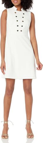 Tommy Hilfiger Women's Petite Sleeveless Mock Collar Dress in Saudi Arabia