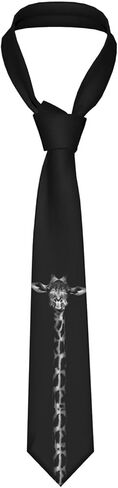 Giraffes Tie for Men Funny Neckties Fashion Gentleman Soft Comfortable Durable Ties for Wedding Party Holiday - One Size in Saudi Arabia