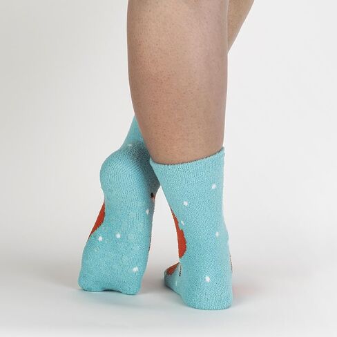 Sock It To Me Women's Fuzzy Gripper Socks in Saudi Arabia